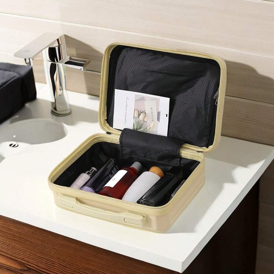 1 Miếng Có thể mang đi Túi mỹ phẩm , Túi vệ sinh du lịch Với Xử lý , Đa chức năng Túi mỹ phẩm Lớn Túi xách tay Du lịch Trang điểm Làm đẹp Máy cạo râu Quý cô Túi bảo quản Túi trang điểm Đồ dùng học tập Đồ dùng học tập Ký túc xá sinh viên Dã ngoại Chuyến du lịch Retro Nhẹ Tiếp tục Vali Mật khẩu Du lịch Loại vỏ Nhỏ bé Nhẹ Lưu trữ Túi mỹ phẩm Trẻ em Học sinh Quà sinh nhật Mới Thời trang Vali Mẹ Loại vỏ Túi xách tay 14 Inch Đa chức năng Có thể mang đi Nhỏ bé Loại vỏ Túi đeo vai Nữ Xu hướng Hành lý Hành lý xách tay Đối với Ngày lễ Đối với Kỳ nghỉ Đối với Học tập Nước ngoài Cho nam giới Đối với phụ nữ Đối với Con trai Dành cho Cô gái Lý tưởng Sự lựa chọn Đối với Món quà