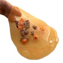 1 件派对恶作剧玩具 - 柔软逼真的呕吐模型，随机形状混合发货，清洁恶作剧，恶作剧物品，放屁炸弹 - 黃色 - 查看 5