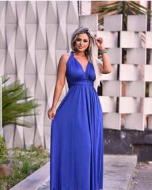 Women Dresses - Màu xanh hải quân - Xem 2