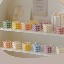 1 Pieza Nueva Vela De Aromaterapia Con Forma De Corazón Para Propuesta De Dama De Honor, Decoración De Bodas, Obsequios De Fiestas, Regalos Y Para Crear Un Ambiente Relajante - Multicolor - Ver 3