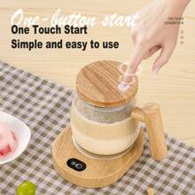 電動攪拌杯 電動攪拌咖啡杯 400ml自動高速攪拌杯 電池供電攪拌杯 適用於咖啡 牛奶 蛋白粉 - 彩色 - 查看 4