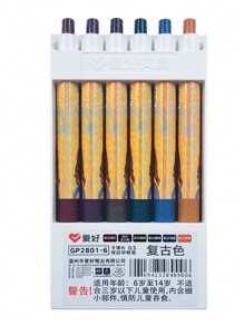 GEL PEN WITH DESIGN OF THE GIOCONDE (MONA LISA).