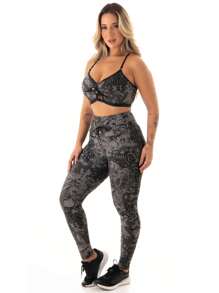 Women Sports Tees & Tanks - 灰色 - 查看 4