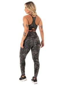 Women Sports Tees & Tanks - 灰色 - 查看 3