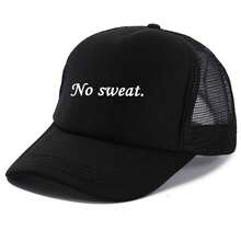 Boné de beisebol masculino para atividades externas, boné de proteção solar com malha, estilo de boné de caminhoneiro na moda coreana, boné de beisebol feminino