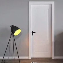 加厚实心彩色木纹自粘墙纸橱柜餐桌衣柜家具翻新装饰贴纸防水防潮耐磨耐高温背面带胶可移除不留胶即撕即装 - 白色 - 查看 7