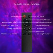 Smart Colorful Sky Projector Lamp 3D LED Starry Nebula Light With Rainbow Projection For Bedroom Ceiling, Starry Sky Projection Light For Room, Bedroom, Gift, Freebie - Grey - View 8