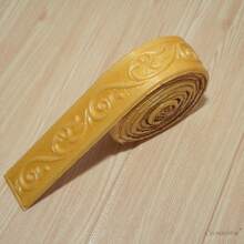 1 rollo 2,2m Autoadhesivo 3D plástico en relieve, material XPE, cintura tallada, estilo europeo sencillo, floral, anticolisión, impermeable, decoración del hogar, renovación, embaldosado, marcos de puertas y ventanas, marcos de pared de televisión, bordes de zócalo
