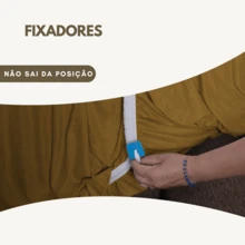 3-Seater Spandex Sofa Cover - Màu Mù tạt vàng - Xem 3