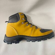 Men Boots - 黃色 - 查看 4