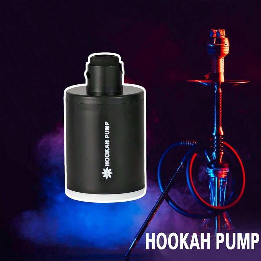 Hookah Pump With 1300 MAh Rechargeable Battery Electric Hookah Air