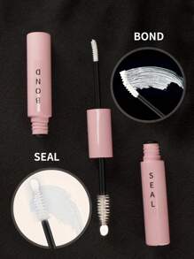 1 Pc 6ml Eyelash Binding And Sealing 2-In-1, Cluster Eyelash Glue Strong Styling Gentle And Comfortable Single Eyelash Extension Glue, Suitable For All-Day Wear, Latex Free, Suitable For Sensitive Eyes DIY Eyelash Extension Eyelash Glue, White, Transparent And Waterproof Lash Glue, Eyelash Glue