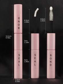 1 Pc 6ml Eyelash Binding And Sealing 2-In-1, Cluster Eyelash Glue Strong Styling Gentle And Comfortable Single Eyelash Extension Glue, Suitable For All-Day Wear, Latex Free, Suitable For Sensitive Eyes DIY Eyelash Extension Eyelash Glue, White, Transparent And Waterproof Lash Glue, Eyelash Glue