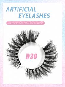5 Pairs Lashes Soft Fluffy Strip Lashes 3D Fake Lashes Makeup False Eyelashes Fluffy Thick Lashes - Criss Cross lashes - View 4