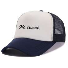 Boné de beisebol masculino para atividades externas, boné de proteção solar com malha, estilo de boné de caminhoneiro na moda coreana, boné de beisebol feminino