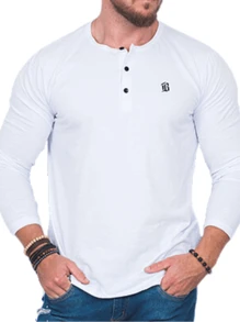 Men T-Shirts - 白色 - 查看 1