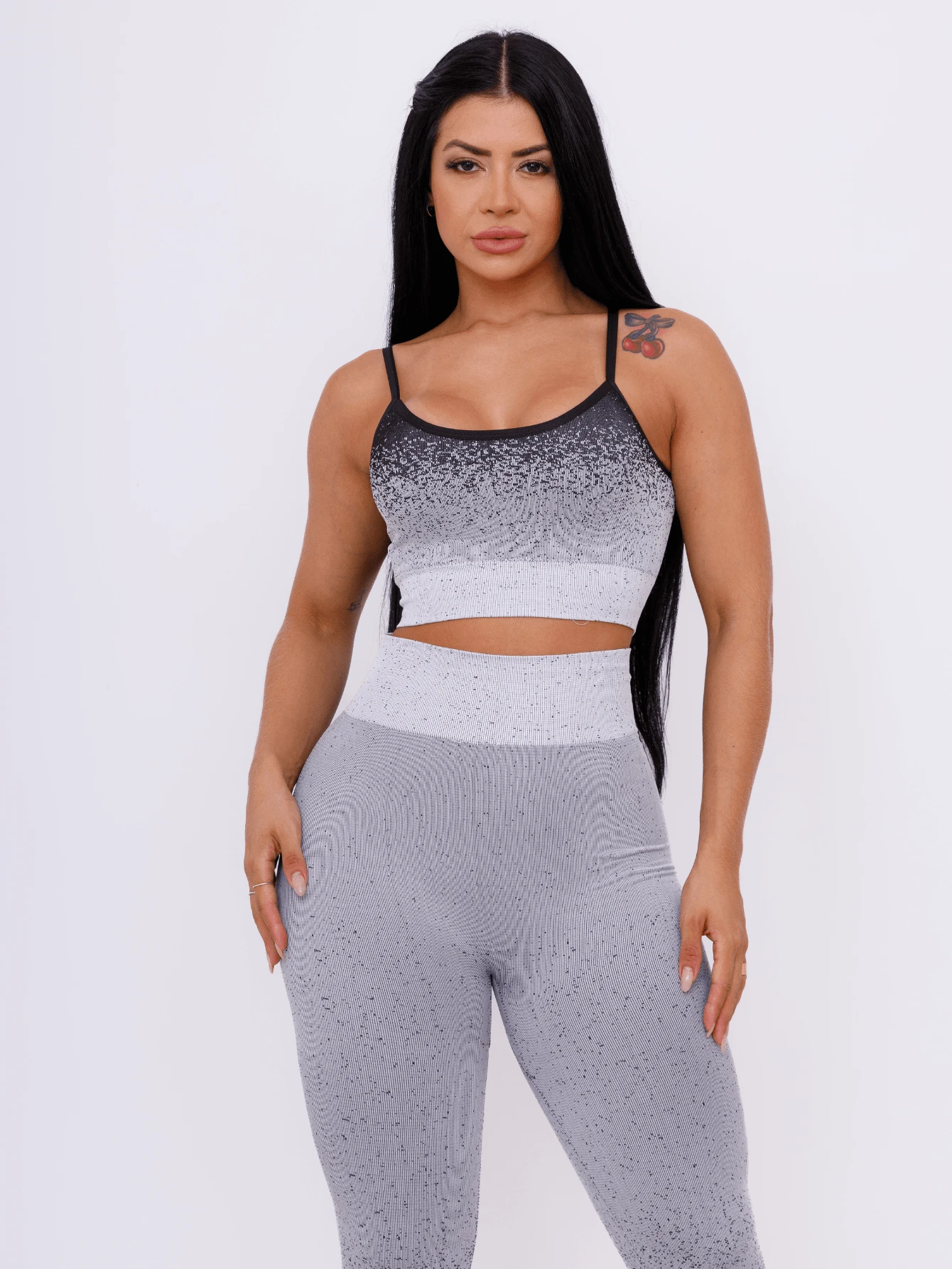 Women Two-Piece Outfits - Grey - View 1