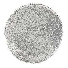 Sequin Captain Hat Rivet Punk Hat Rave Party Music Festival Hat Great For Carnival Burning Man And Bachelorette - Silver - View 6