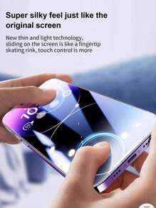 5 Pcs Soft Matte Ceramic Film Compatible With IPhone 18 Pro/18 Pro Max/17 Pro/Air/16 Pro Max/15 Pro Max/16/15/14/13/12/11/Plus/X/XS/XR/XS Max/Mini [Not Glass] - Clear - View 8