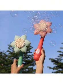 23 lỗ Gatling Súng đồ chơi Bong bóng Gương sen Máy móc Bong bóng Nước Gậy , Màu sắc tùy ý - Nhiều màu - Xem 1