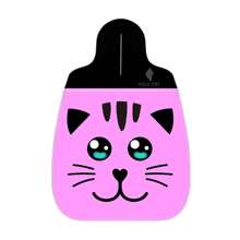 Car Trash Can - Mèo hồng nhạt dễ thương - Xem 1