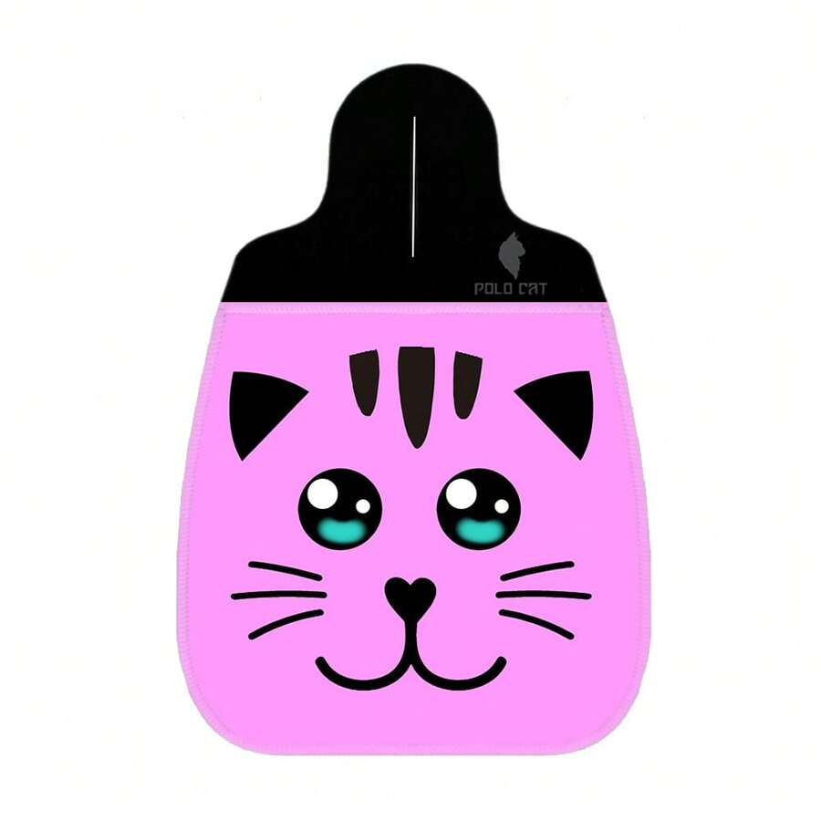 Car Trash Can - Mèo hồng nhạt dễ thương - Xem 1