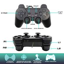 Control Joystick Compatible con PS2 Y PS1 Joystick Control Alambrico PS2 - Negro - Ver 3