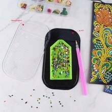 1/3/7Pcs Diamond Painting Anti-Slip Mat,For Holding Tray Holder,Diy Diamond Painting Embroidery Tools - Multicolor - View 9