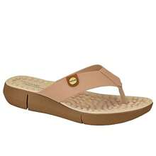 Women Flip-Flops - 米色 - 查看 1