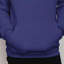 Men Hoodies - Màu xanh hải quân - Xem 3