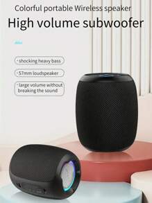 Zealot S53 便攜式無線音箱,帶呼吸氛圍燈,非常適合戶外,ipx6 防水,電池壽命長,tws 連接,免持通話,兼容 Tf 卡、u 盤、aux,可連接手機、平板電腦、電腦和電視。 - 雨淋迷彩 - 查看 2