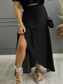 Women Skirts - 黑色 - 查看 1