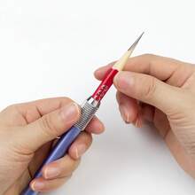 1 Pieza Afilalápices Para Bocetos De Color Al Azar, Herramienta De Dibujo Para Lápices - Multicolor - Ver 6