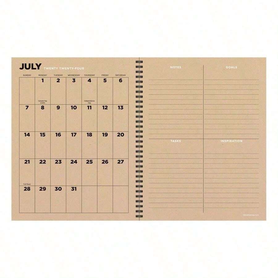 Large Weekly Monthly Planner