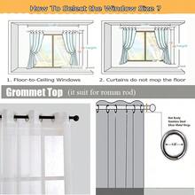 Hiện đại Vàng Rèm cửa Đối với Phòng khách Phòng ngủ Bắc Âu Màu thuần Cửa sổ Nhà  Đồ trang trí - Màu vàng - Xem 11