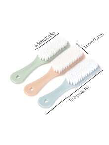 1隻多功能小鞋刷,家用清潔刷,適用於清潔鞋子、衣服、水槽、窗台、爐灶、牆壁、地板、浴缸、廚具等,家居清潔工具 - 彩色 - 查看 12