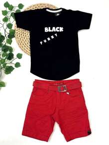 Young Boys Sets - 黑色 - 查看 1