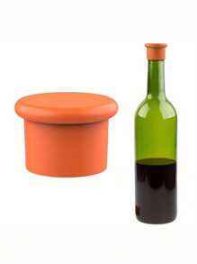 1pc/6pcs Wine Stoppers, Reusable Silicone Wine Corks, Glass Corks Beverages Beer Champagne Bottles For Corks To Keep Wine Fresh