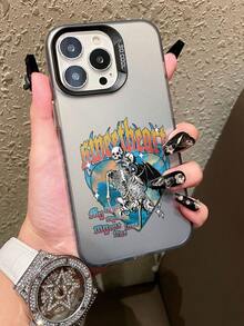 1 Miếng Silicone Cord Imd Hỗn hợp Chống sốc Điện thoại Vỏ bảo vệ Với Kết cấu , Tương thích với Apple P15 iPhone 14 SE2 , Thiết kế Hoạt hình , Đúng mốt - Nhiều màu - Xem 6