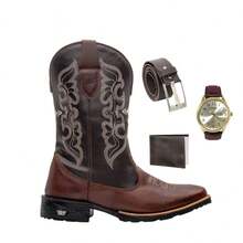 Men Boots - 鏽棕色 - 查看 1