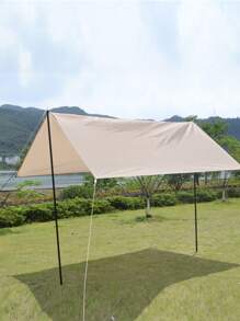 Sombrilla Pabellón impermeable tienda paño , 1 Set - Caqui - Ver 4