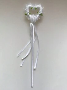 1pc Alas de ángel de pluma de ángel para niños y adultos, accesorios de alas de ángel - Multicolor - Ver 5