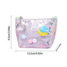 1 Miếng Dễ thương & Tối giản Thời trang Sáng Chất lỏng Ví , Cô gái Bền chặt Không thấm nước Có thể mang đi Ly hợp , Màu sắc tùy ý - Nhiều màu - Xem 3