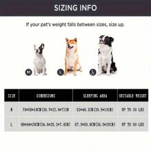 Cama ortopédica de espuma viscoelástica para perros medianos/grandes, camas impermeables para perros, cama sofá impermeable para perros medianos, cama de sofá para mascotas con espuma de apoyo y cubierta removible lavable, alfombra de espuma de huevos para mascotas, revestimiento impermeable y base antideslizante, gris - Gris - Ver 3