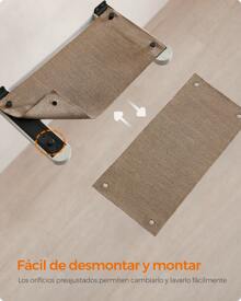 Feandrea Pet Bed & Crate Mat - Brown - View 2