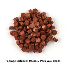 100入組純色蠟封裝籽 - 彩色 - 查看 36