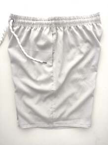 Men Beach Shorts - Xám - Xem 2