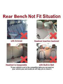 5 Ghế ô tô bìa Bộ , phổ cập Phù hợp Đối với , Bao gồm 2 Mặt trước Chỗ ngồi bìa , 1 Ở phía sau Ghế sau Che phủ , 1 Ở phía sau Bọc đệm ghế , Và 5 Tựa đầu Chế tạo Của Đặc biệt Dập nổi Và In Loại bướm Vải Polyester , Phù hợp 4MM Bọt , Đối với Trung bình Và Nhỏ bé - Xám - Xem 6