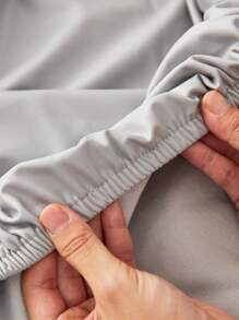 1pc Elastic Fitted Leather Tablecloth, Waterproof, Oilproof, Pollution-Proof, Easy To Clean, Suitable For Dining Table, Coffee Table, And Office Desk, Etc.