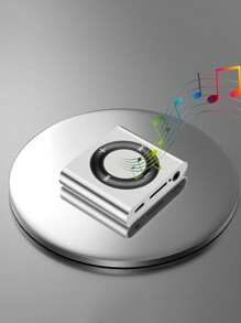 GM11 便攜式迷你 MP3 播放器，高保真環繞音效與 3D 虛擬音效，超長電池壽命，金屬外殼，外部記憶卡插槽可擴展至 64G - 銀色 - 查看 1